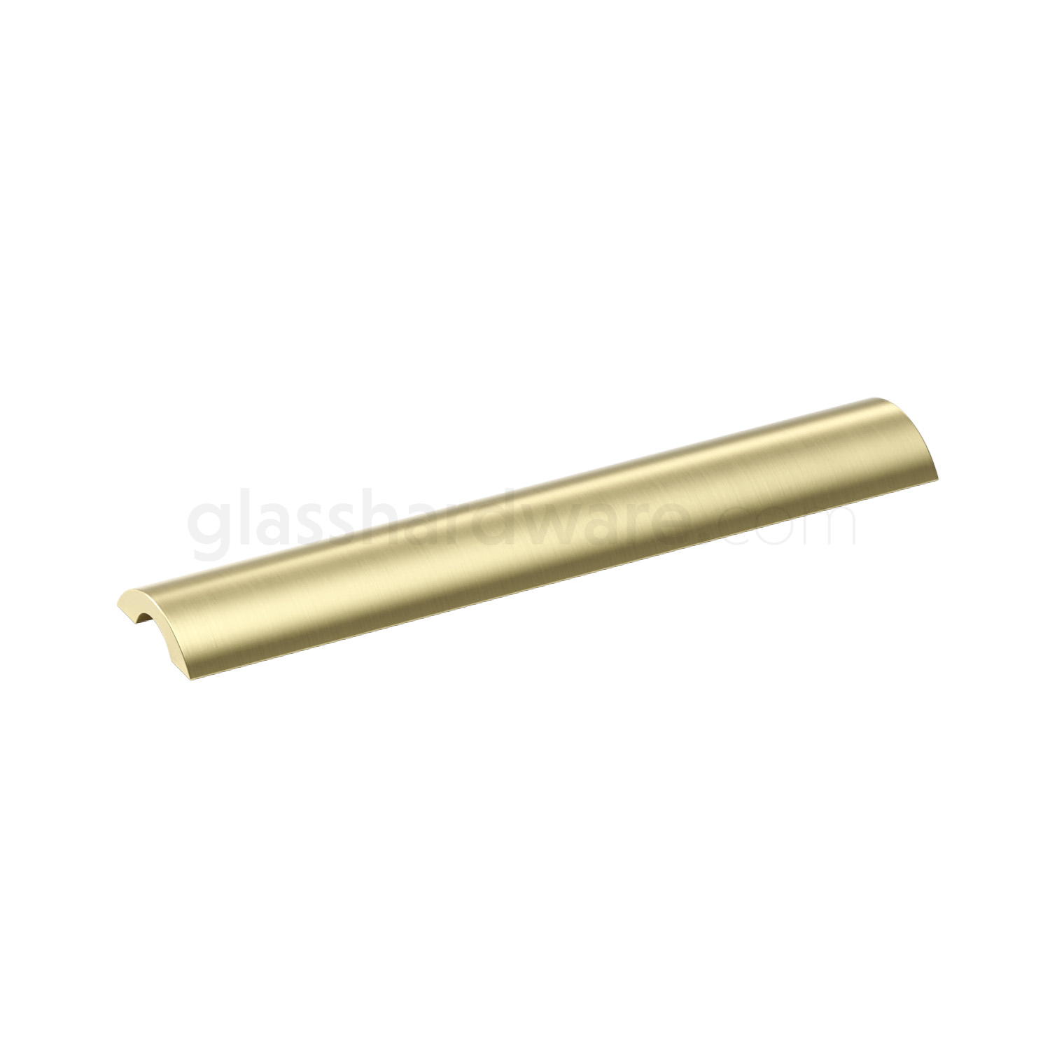 95″ Shower Door Threshold Half Moon – Gold Brushed