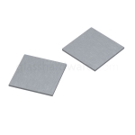 End Caps for 1″ x 1″ Heavy Duty U-Channel – Brushed Nickel