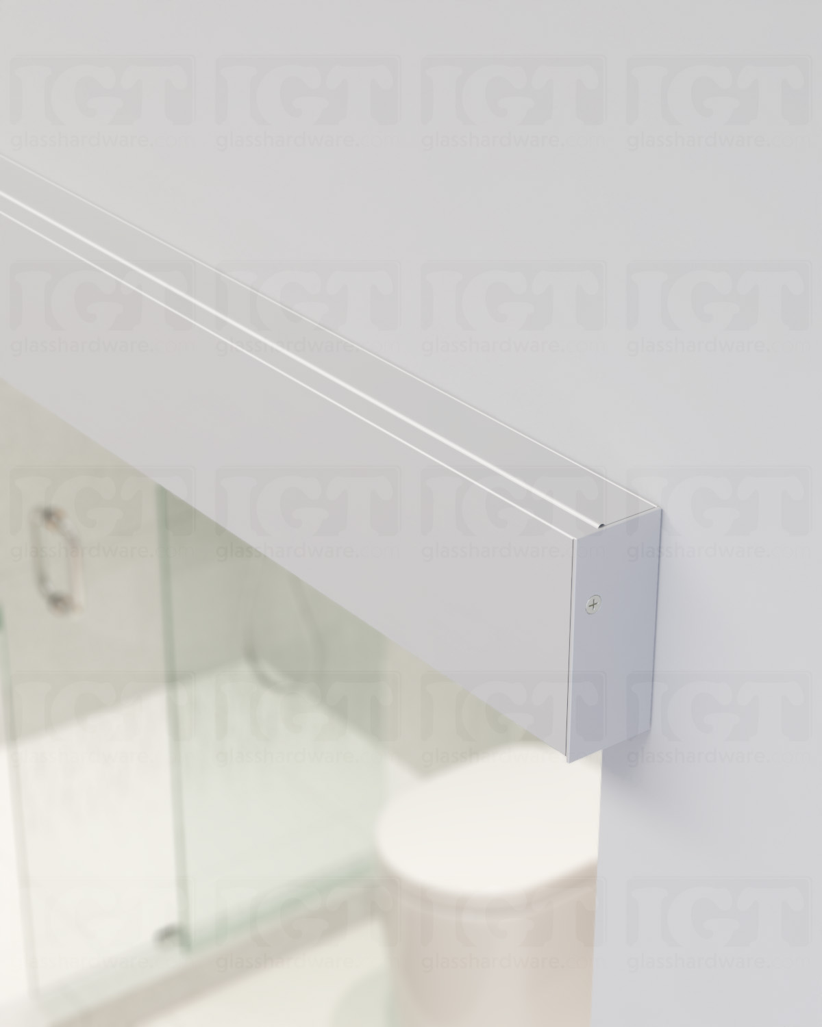 End Caps for Aventura System - Brushed Nickel - Image 5