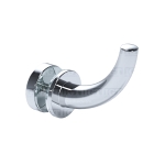 Designer Robe Hook – Chrome Polished