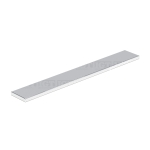95″ Aluminum Grid Metal – Chrome Polished