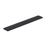 95″ Aluminum Grid Metal – Matte Black