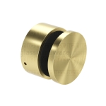 Glass Standoff Heavy Duty 3/4″ Base x 2″ Diameter – Gold Brushed