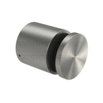 Glass Standoff Heavy Duty 1-3/4″ x 2″ (3/8″ screw thread) – Brushed Stainless