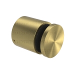 Glass Standoff Heavy Duty 1-3/4″ x 2″ (3/8″ screw thread) – Gold Brushed