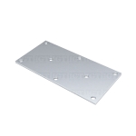 Mounting Plate for 2″ glass Standoff- Br. Stainless