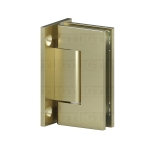 Heavy Duty Wall-to-Glass Full Back Hinge – Gold Brushed