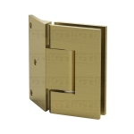 Wall-to-Glass 135 Degree Malibu Hinge – Gold Brushed