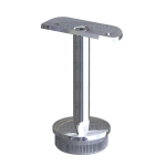 Round Handrail Suport – Polish Finished