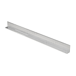 Aluminum L-Channel 1/2″ x 3/4″ – Bright Anodize