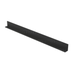 Aluminum L-Channel 1/2″ x 3/4″ – Matte Black