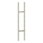 12″ Center-to-Center Round Ladder Handle – Brushed Nickel