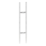 12″ Center-to-Center Round Ladder Handle – Chrome Polished
