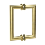 6″ Mitered Corner Pull Handle – Gold Brushed