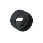 Wall Anchorage for Round Handrail – Matte Black