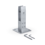 316L Stainless Steel Square Spigot – Brushed Stainless