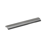 95″ Shower Door Threshold Half Moon – Polished Gun Metal