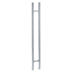 48″ Square Commercial Ladder Handle – Brushed Stainless