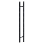 48″ Square Commercial Ladder Handle – Matte Black