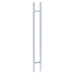 48″ Square Commercial Ladder Handle – Polished Stainless