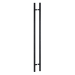 72″ Square Commercial Ladder Handle – Matte Black