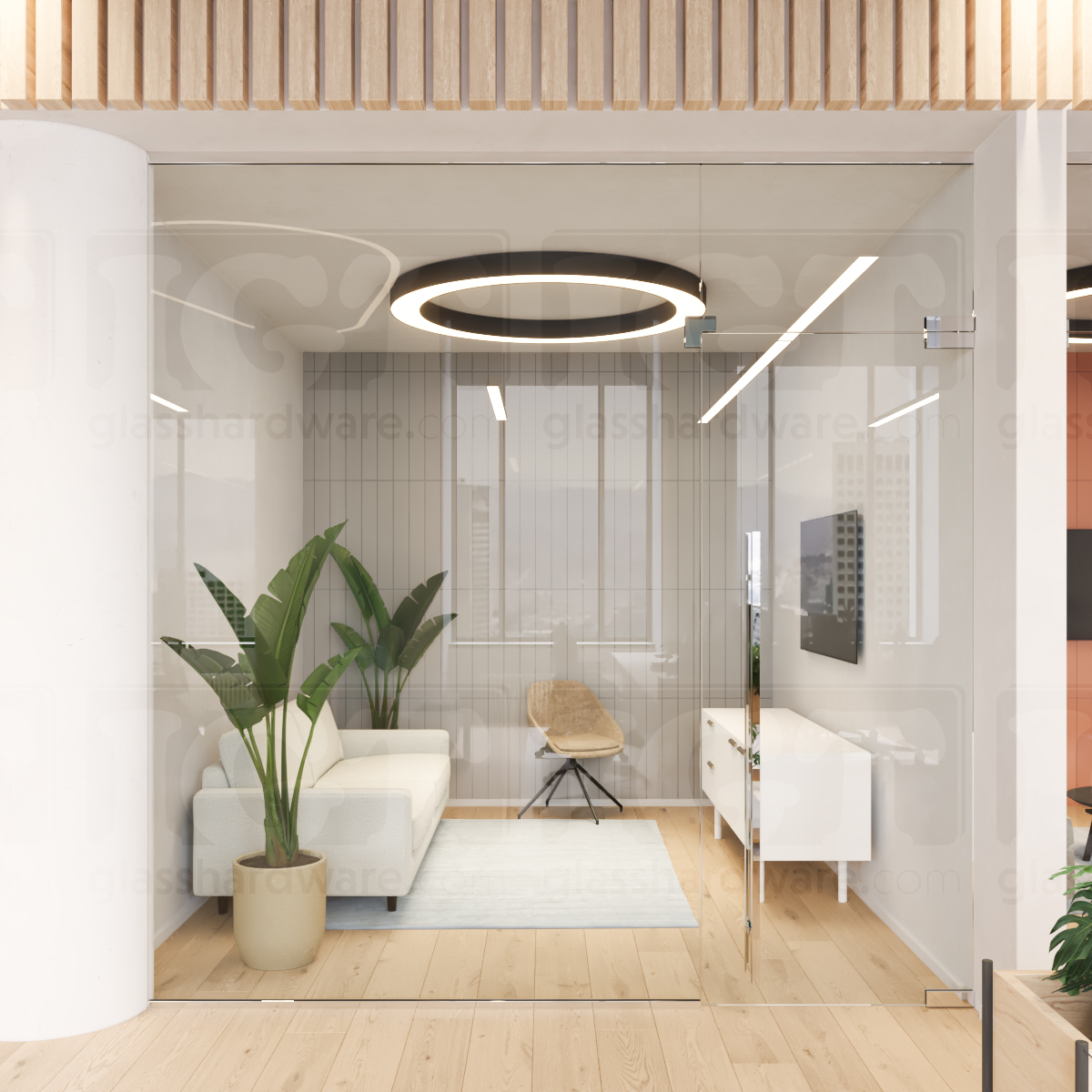 72" Square Commercial Ladder Handle - Polished Stainless - Image 3