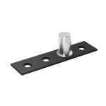 Top Pivot for Patch Fitting- Matte Black
