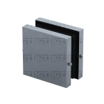 IGT Patch Wall Mount Bracket – Brushed stainless