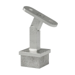 Square Handrail Support Pivotable. S.S316 – Brushed Stainless