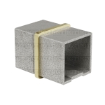 Square Fitting Connector For Square Tube 1-9/16″.S.S316 – Gold Brushed