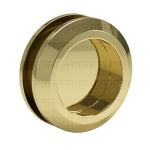 Finger Pull – Polished Brass Finish