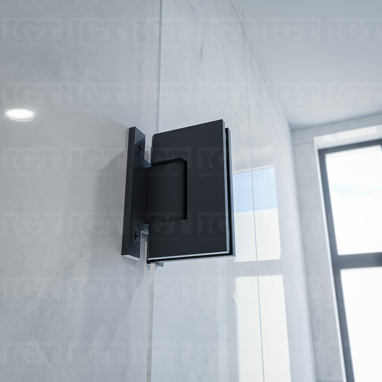 The Box®️ Heavy-Duty(“H” Back Hinge & 8″ Square Pull) – Matte Black - Image 4
