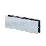 IGT Door Top Patch Fitting – Brushed Stainless