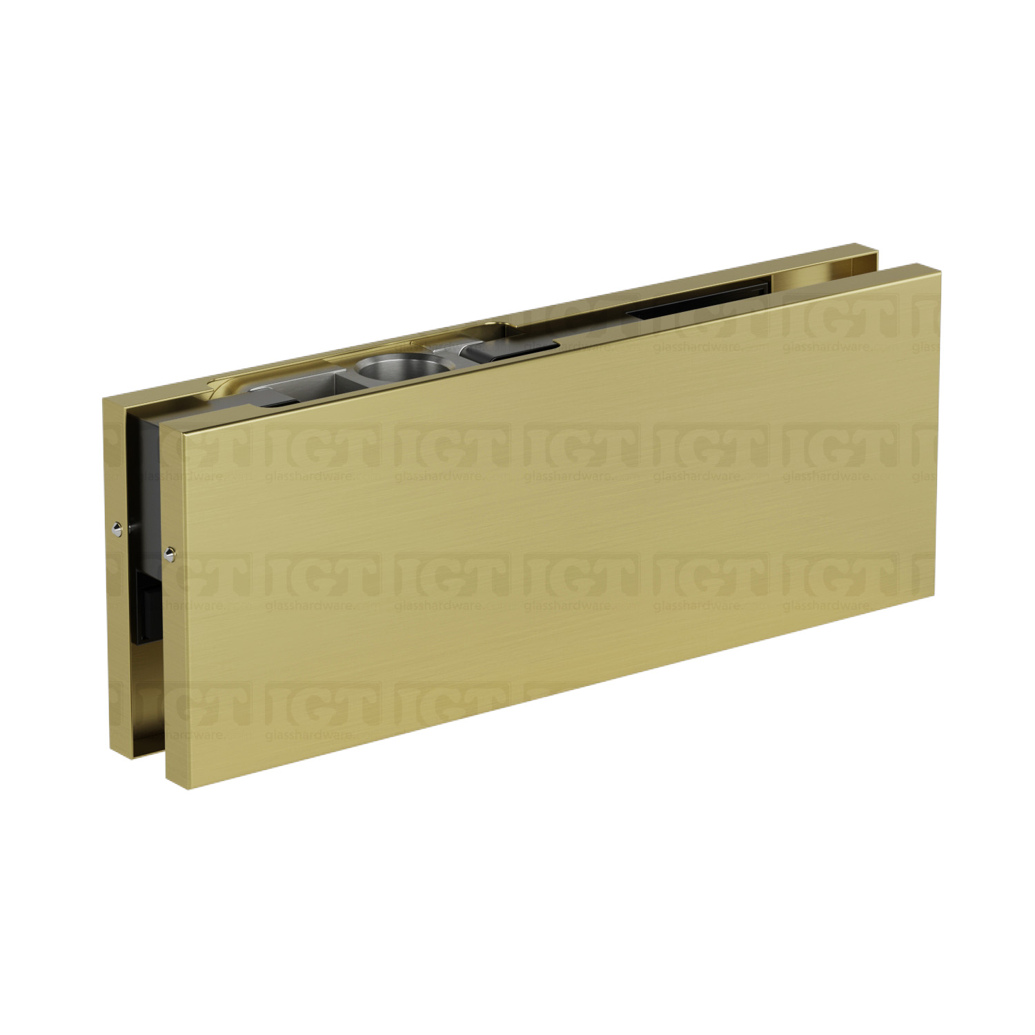 IGT Top Door Patch Fitting (Oversized) - Gold Brushed