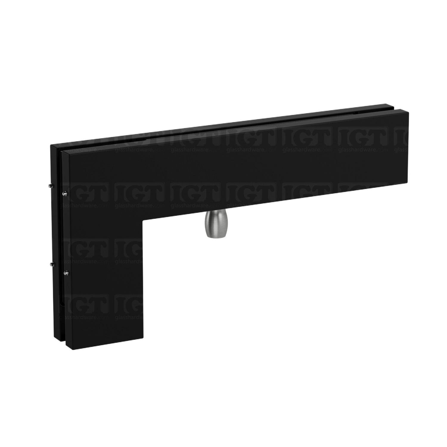 Oversized IGT Transom/Sidelite Patch Fitting - Matte Black