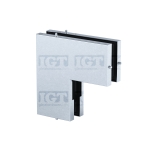 IGT Transom/Sidelite Patch Connector – Brushed Stainless