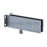 IGT Transom Wall Mount Patch Fitting – Brushed Stainless