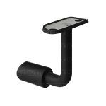 316 S.S Handrail Support For Post 1-5/8” D. – Matte Black