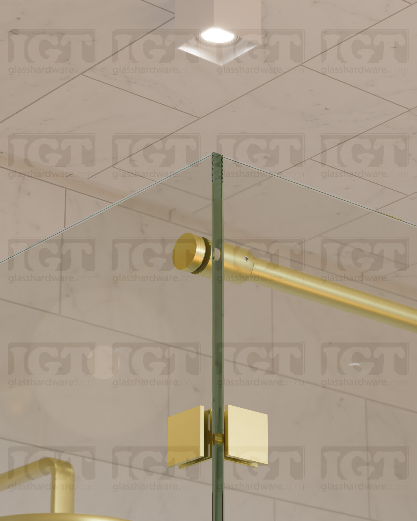 90deg Kit For Roller System - Gold Brushed - Image 5