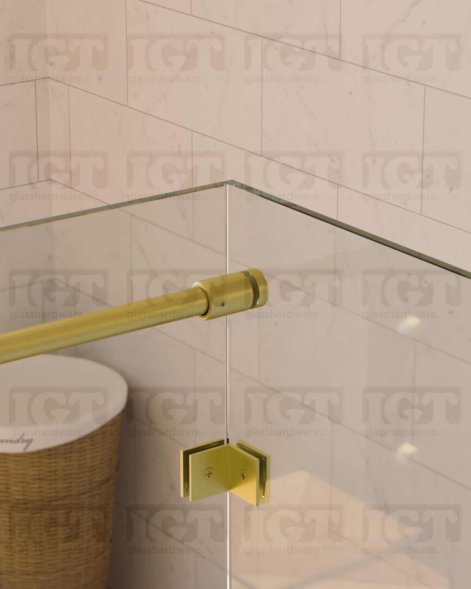 90deg Kit For Roller System - Gold Brushed - Image 7
