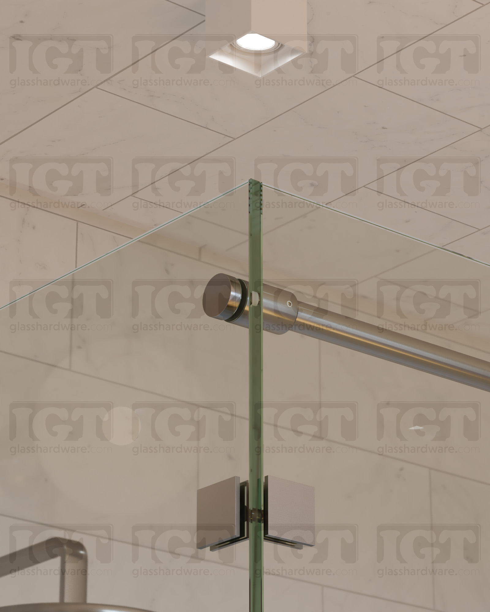90deg Kit For Roller System - Polished Gun Metal - Image 5