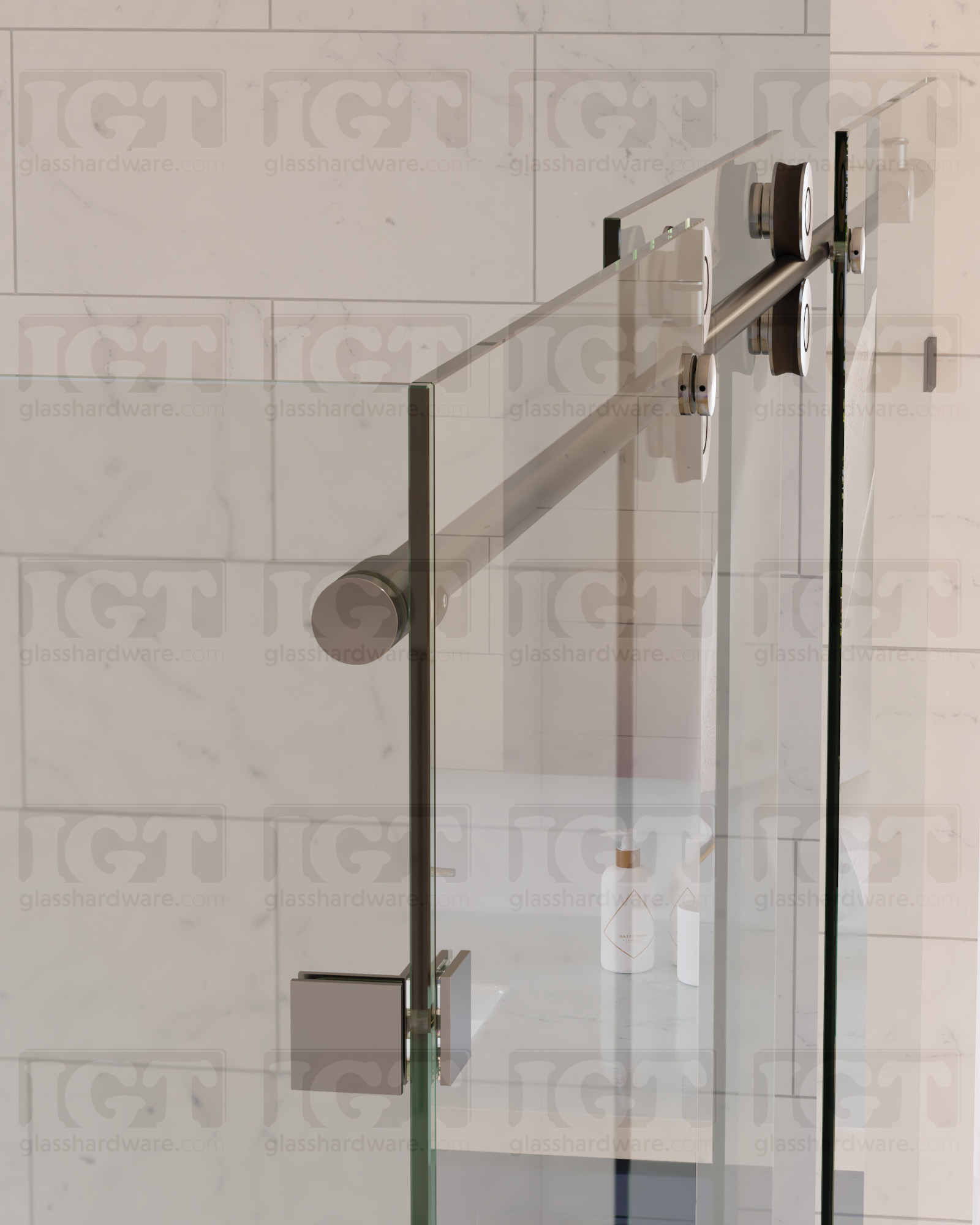 90deg Kit For Roller System - Polished Gun Metal - Image 6