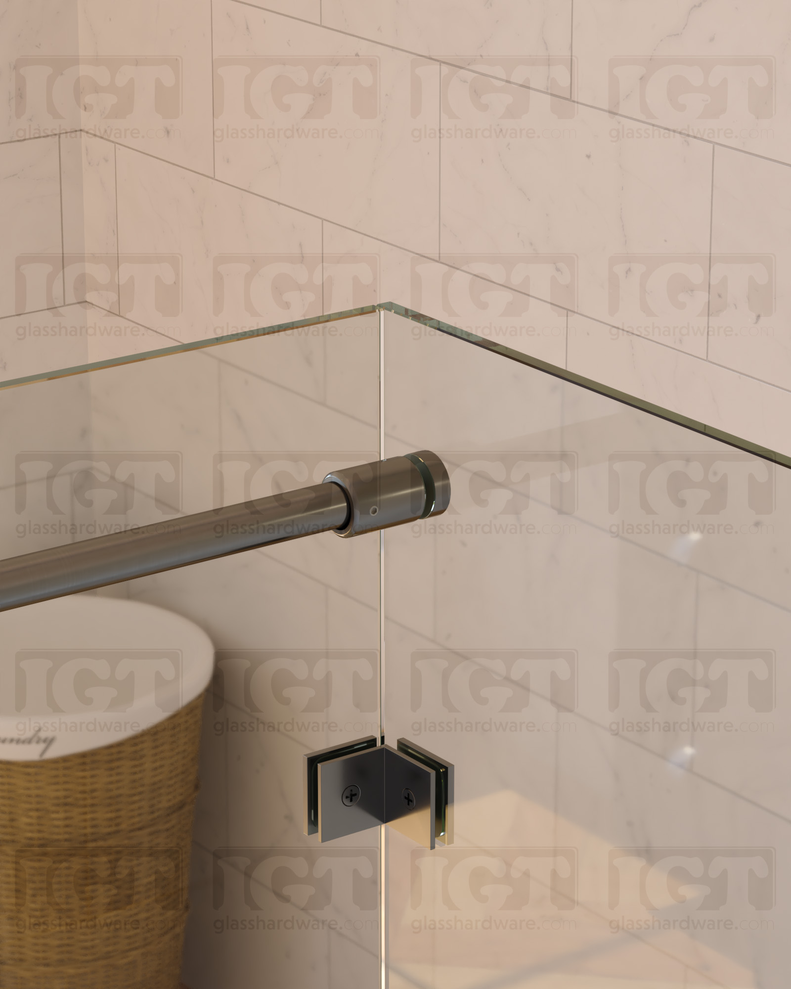 90deg Kit For Roller System - Polished Gun Metal - Image 7