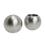 Sphere End Cap for Rod Infill – Brushed Stainless