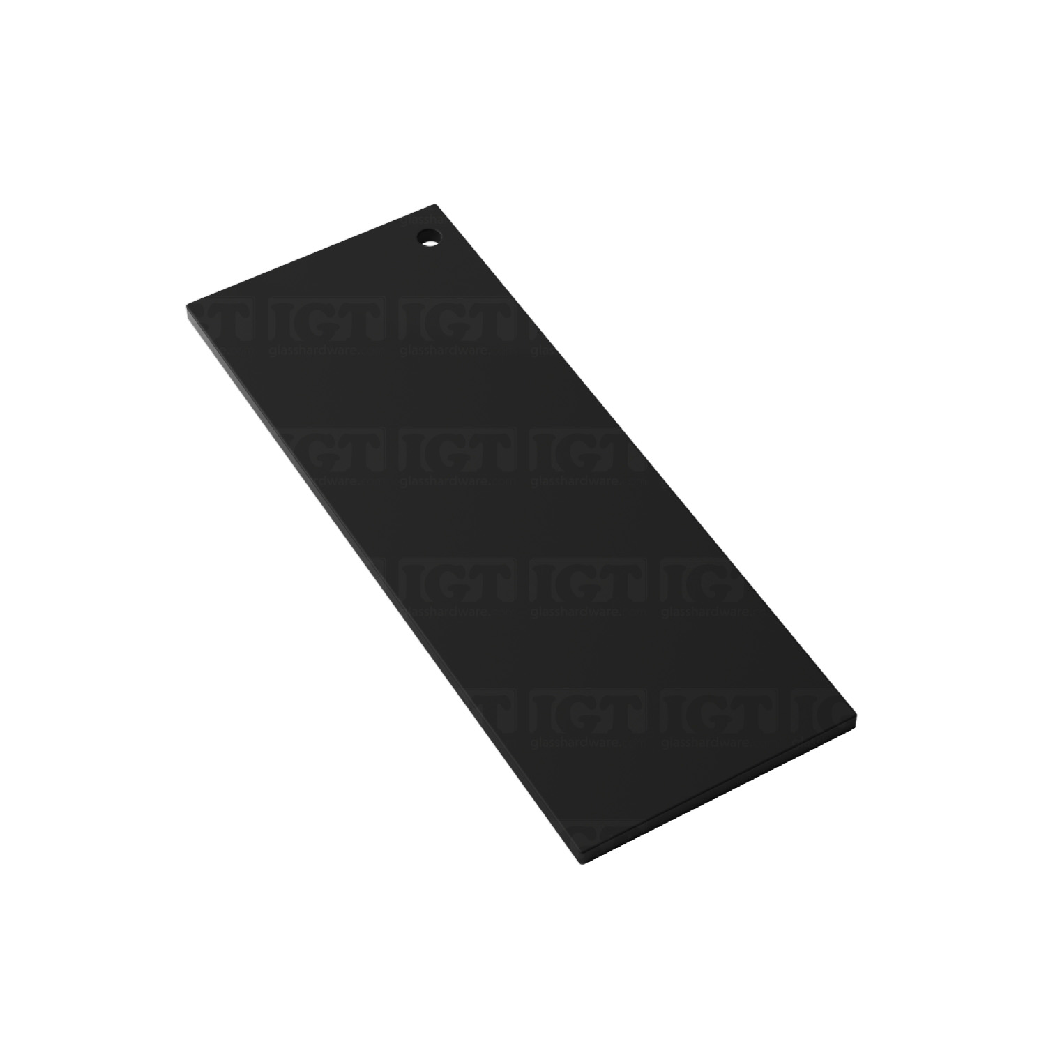 Aluminum End Cap For Base Shoe - Matte Black