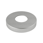 Round Flange Cover 4-9/64″ D. S.S316-Brushed Stainless