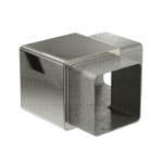 90 Degree Connector for Square Handrail – Polished Stainless