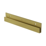 Aluminum Deep J-Mold,Punch & Slot – Gold Brushed