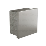 End Cap for Square Handrail – Brushed Stainless