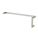 6″ Pull & 24″ Square Tube Towel Bar – Br. Nickel Finish